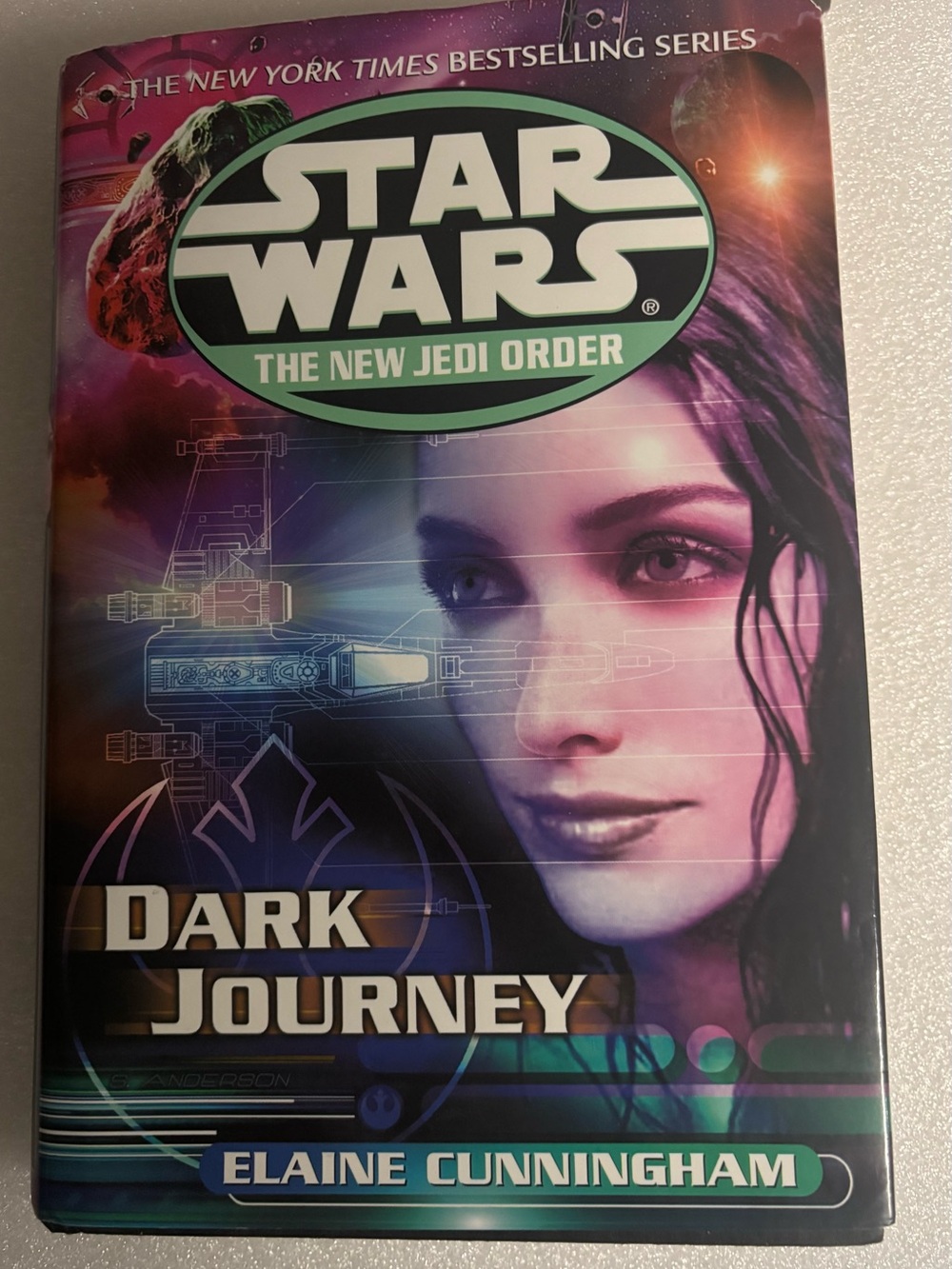 Star Wars Dark Journey Paperback by Elaine Cunningham first edition 2002